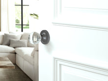 Load image into Gallery viewer, Ball Crystal Dark Grey Door Knobs