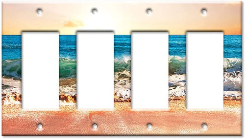 UV Printed Decorator Wall Plate Light Switch Electric Outlet Cover
