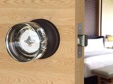 Load image into Gallery viewer, Round Crystal Venetian Bronze Door Knobs
