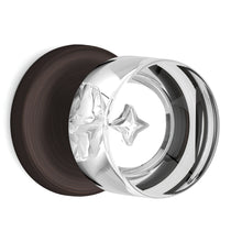 Load image into Gallery viewer, Round Crystal Venetian Bronze Door Knobs