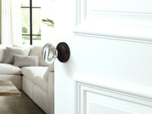 Load image into Gallery viewer, Oval Egg Crystal Venetian Bronze Door Knobs