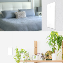 Load image into Gallery viewer, 1-Gang Blank Mid-Size Wall Plate  Cover Glossy White