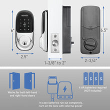 Load image into Gallery viewer, Keyless Smart Electronic Entry Door Lock Keypad Deadbolt