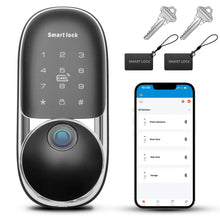 Load image into Gallery viewer, Keyless Smart Fingerprint Electronic Entry Door Lock Keypad Deadbolt