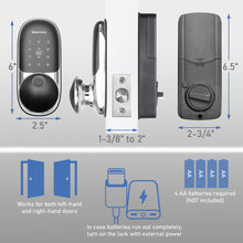Load image into Gallery viewer, Keyless Smart Fingerprint Electronic Entry Door Lock Keypad Deadbolt