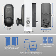 Load image into Gallery viewer, Keyless Smart Fingerprint Electronic Entry Door Lock Keypad Deadbolt